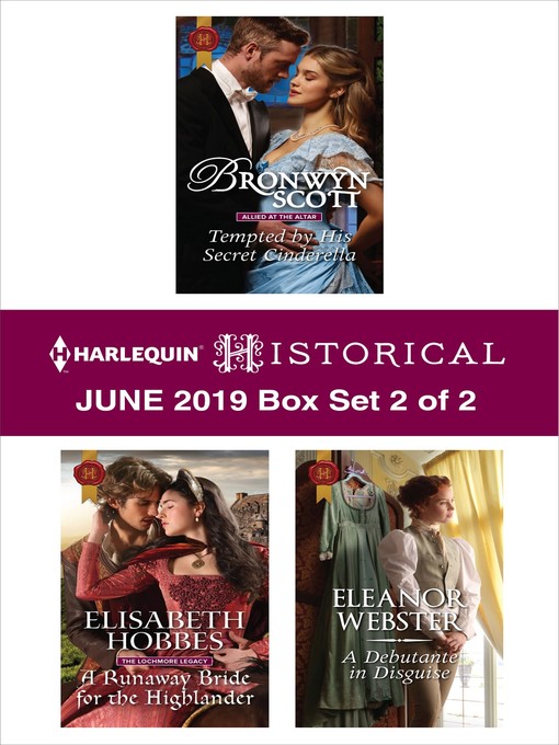 Cover image for Harlequin Historical June 2019, Box Set 2 of 2